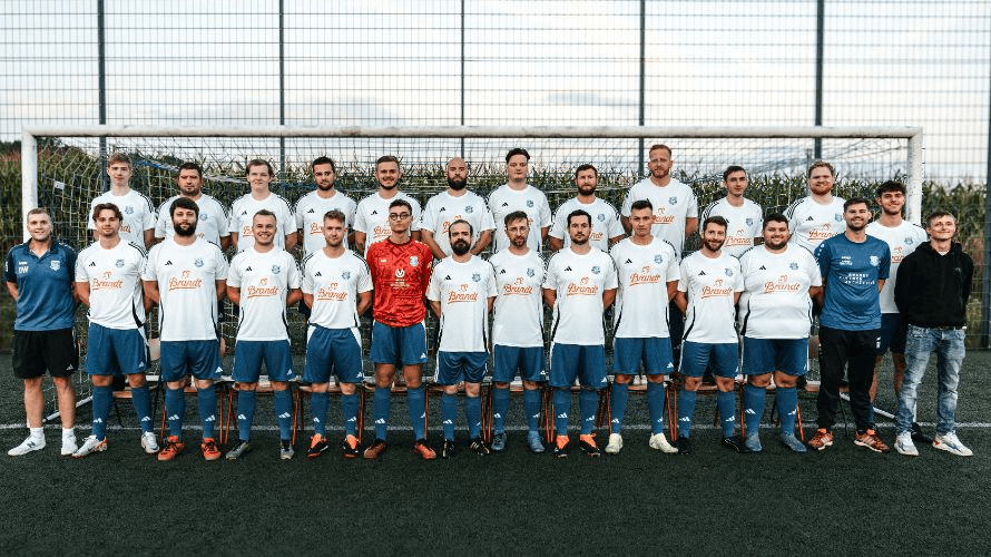 Fußball Mannschaftsfoto